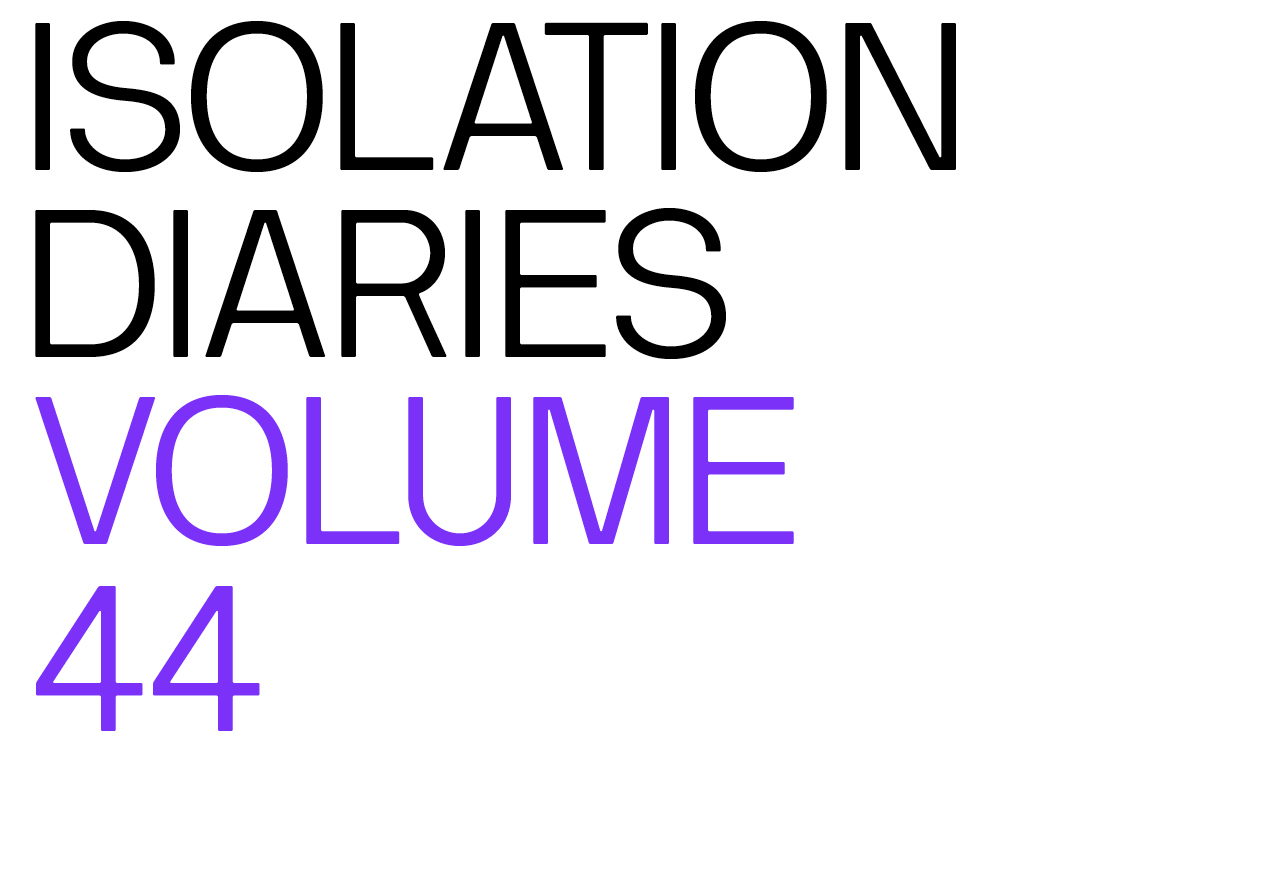 Clear The Isolation Diaries v44 Header